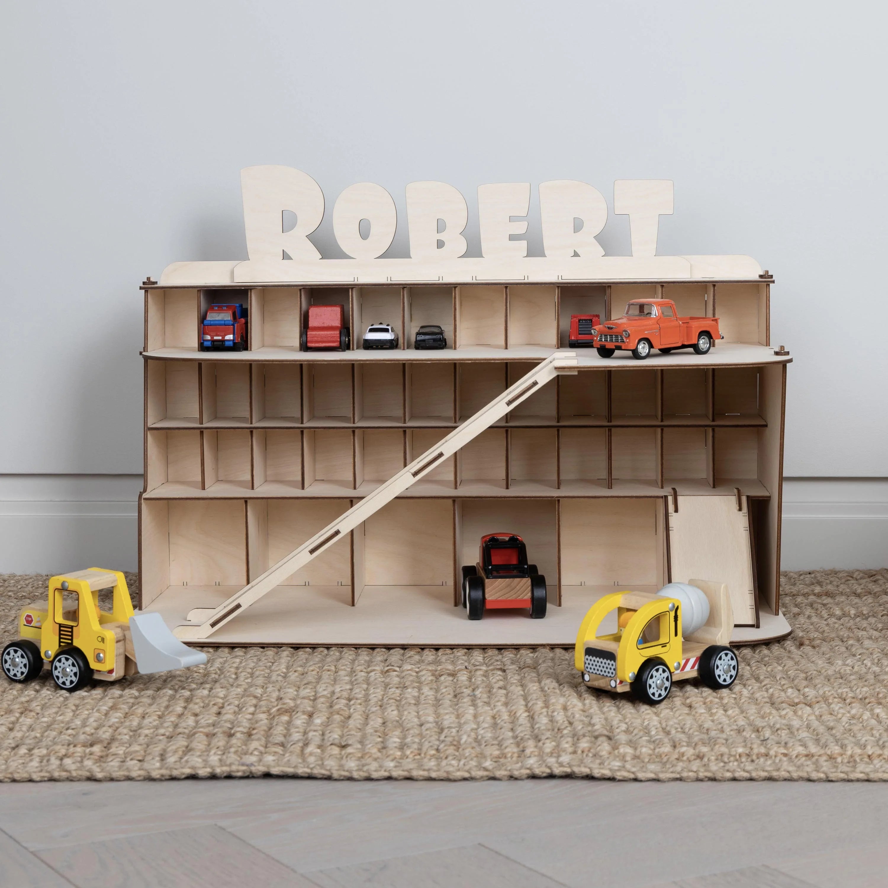 Small Toybox Wooden Toy Car Garage product photo from 101 Blockchains