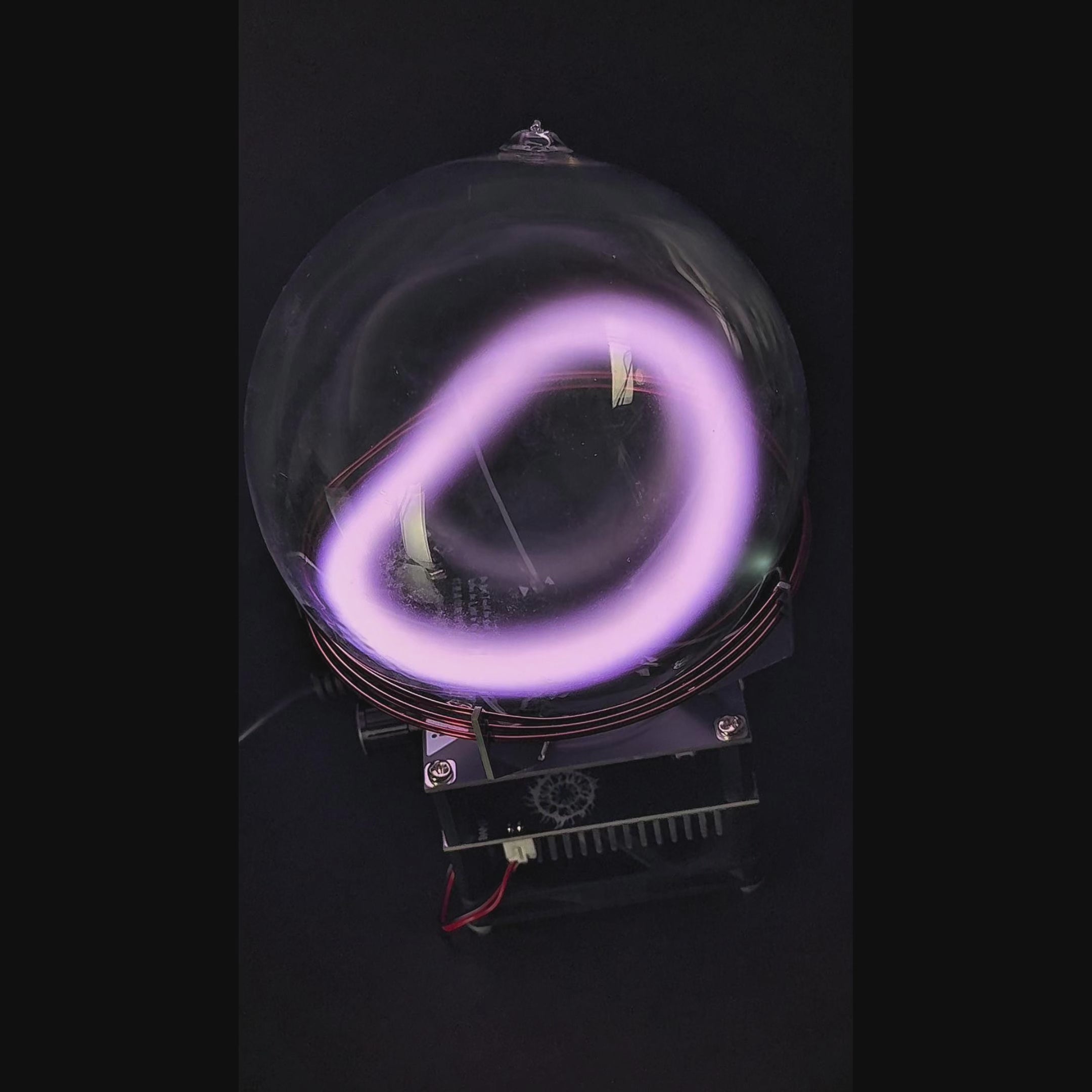 13Cm Large Xenon Plasma Toroid With Driver product photo from HaloPlasma
