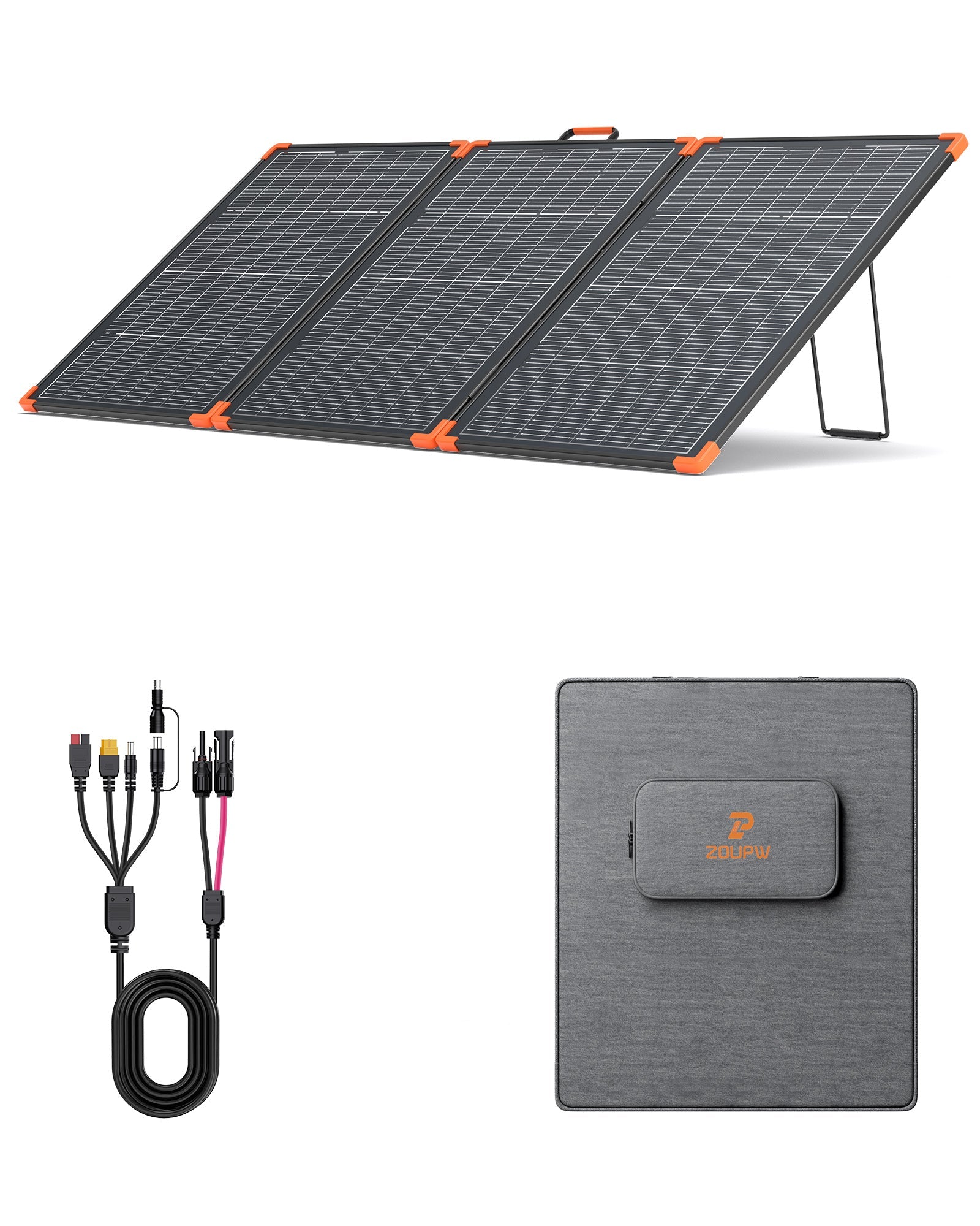 Sale ZOUPW ZOUPW 230W Bifacial Portable Solar Panel | Lightweight & Foldable $265.99$279.99 product photo from Zoupw