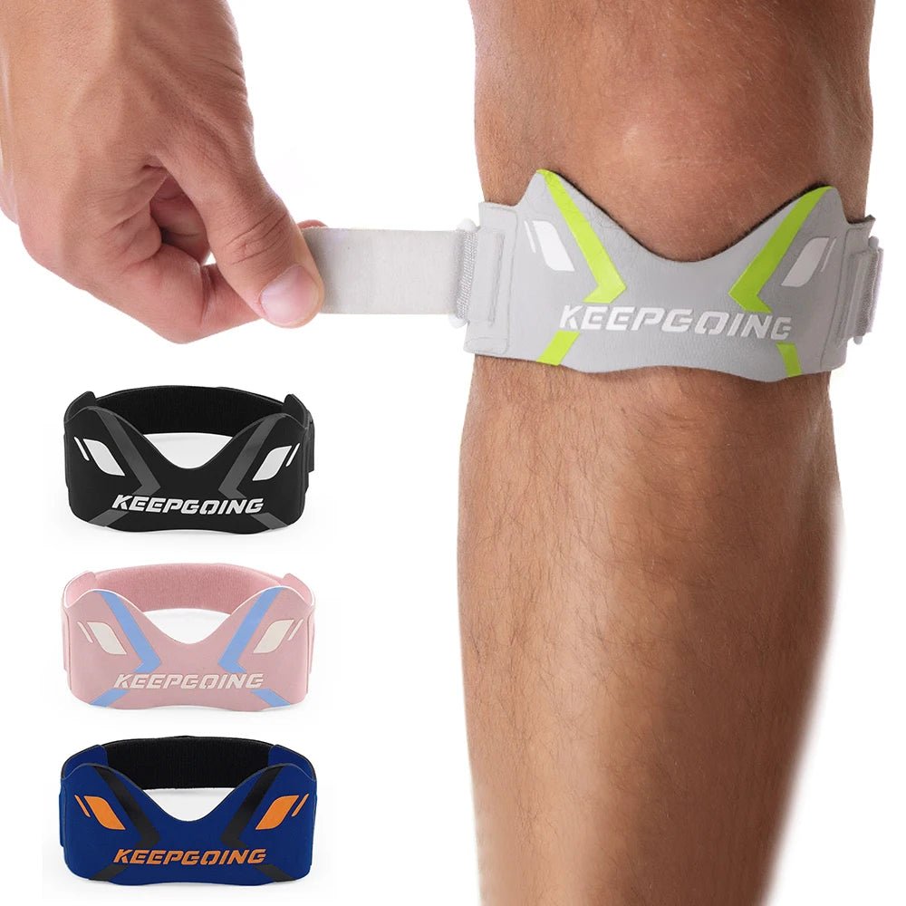 1Pcs Patella Knee Strap Band For Knee Pain Knee Support Patella Stabilizer Braces Tendon Ergonomic Pad product photo from ammpoure