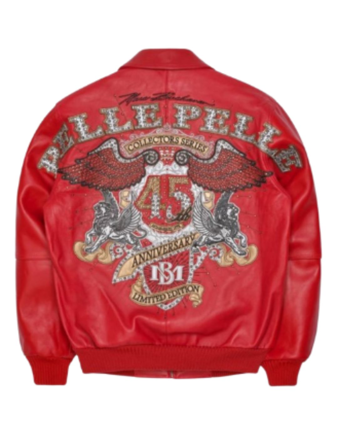 Pellepelle 45Th Anniversary Collectors Series Red Bomber Jacket product photo from Ppsite