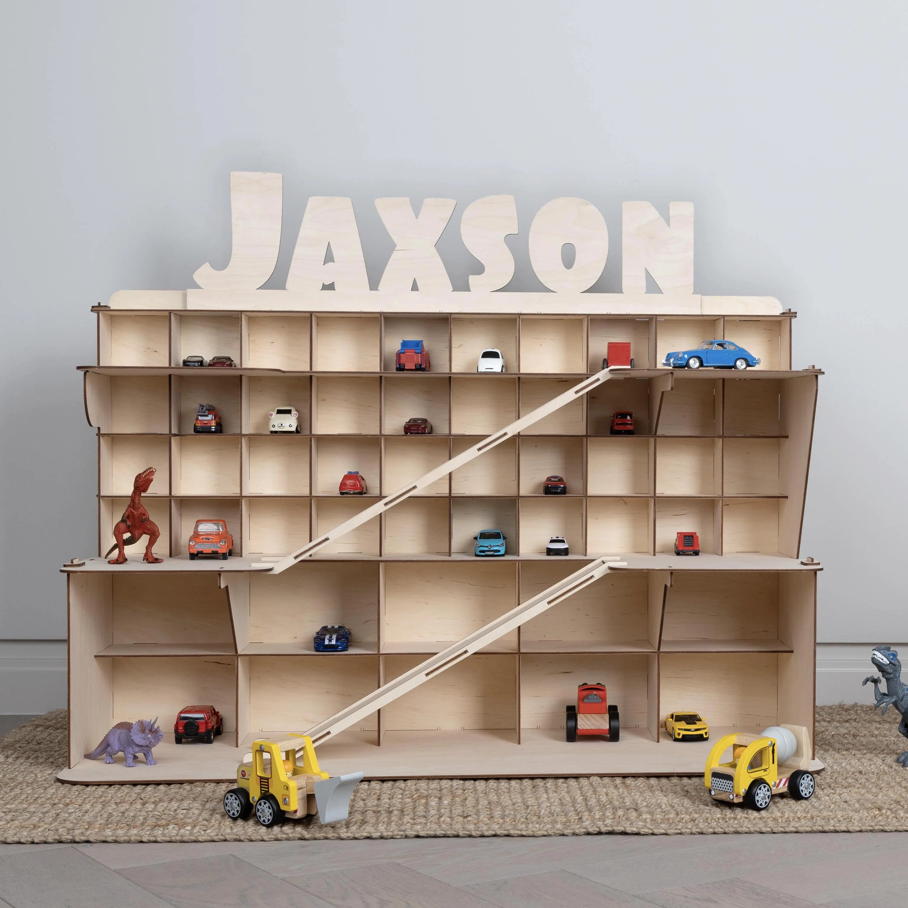 Big Toybox Wooden Toy Car Garage product photo from 101 Blockchains