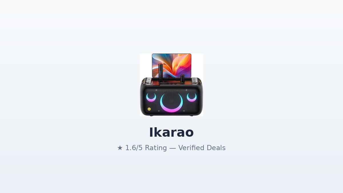 Ikarao Review 2026: Hands-On Smart Karaoke Machine Testing