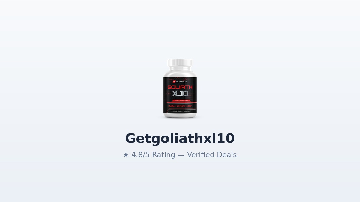 Getgoliathxl10 Review: Pricing, Bundles, and Technical Breakdown