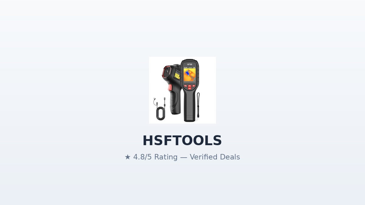 HSFTOOLS Thermal Camera Review 2026: Pro Diagnostic Gear Tested