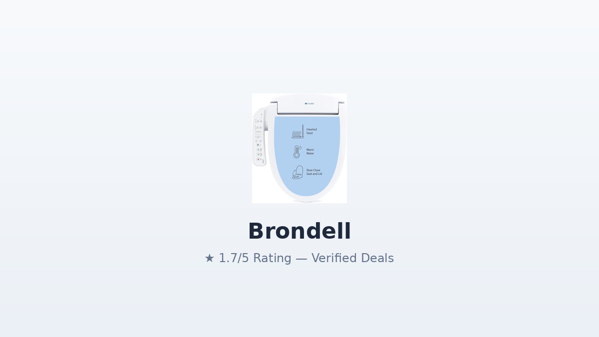 Brondell Review 2026: Tested Bathroom Tech & Amazon Deals