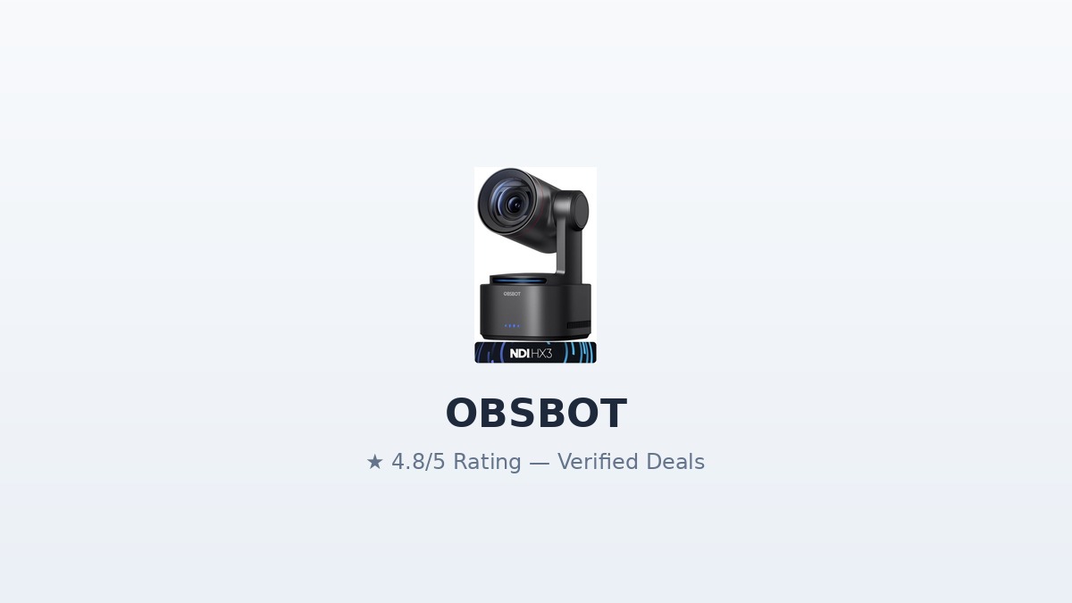 OBSBOT Webcam Review 2026: Hands-On Test of 4K and PTZ Models
