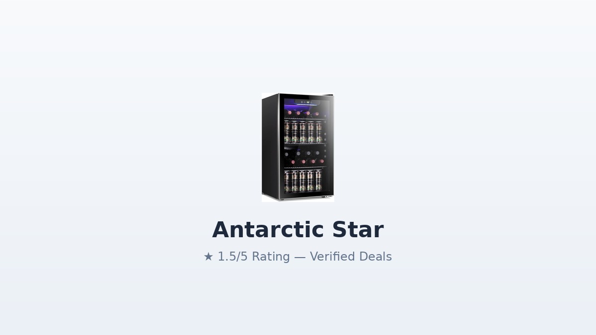 Antarctic Star Review 2026: Compact Cooling Appliances Tested