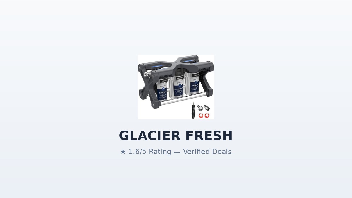 GLACIER FRESH Review 2026: Cost-Effective Home Filtration Tested