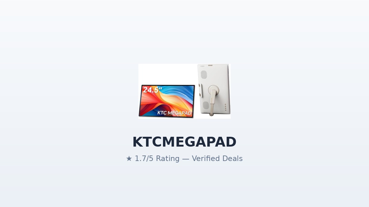 KTCMEGAPAD Review 2026: Hands-On Test of Top Amazon Deals