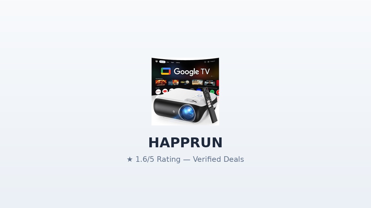 HAPPRUN Projector Review 2026: Native 1080P Performance and Value Analysis