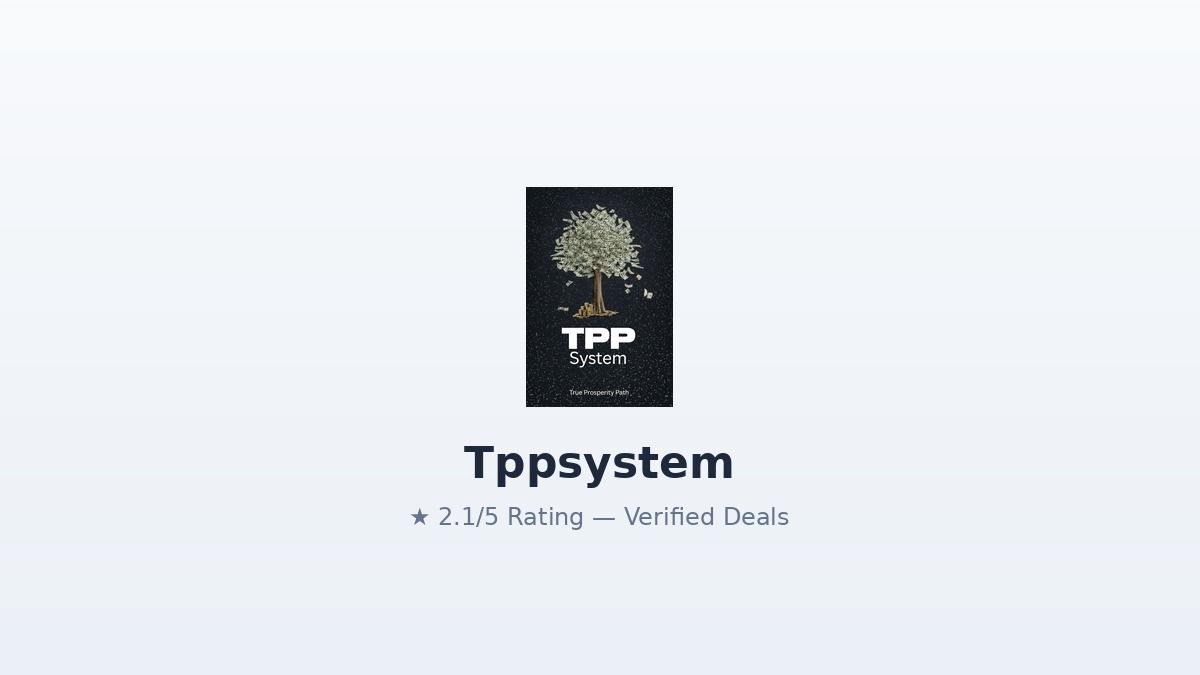 Tppsystem Review 2026: Hands-On Test, Pricing, and Software Analysis