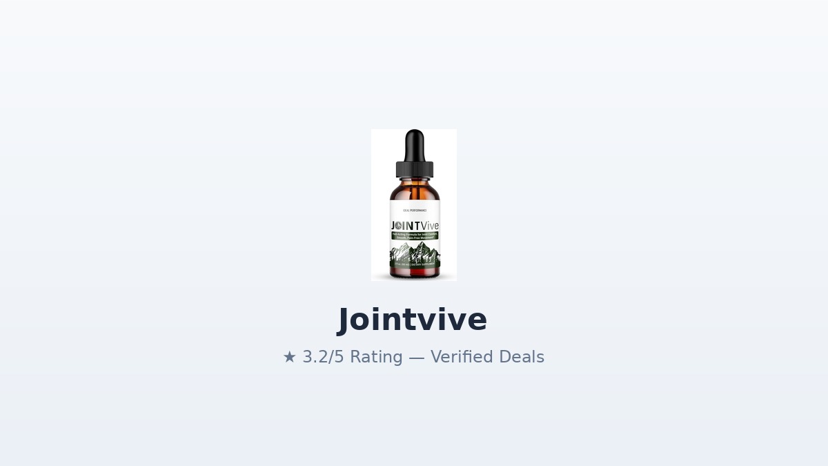 Jointvive Review 2026: Hands-On Test and Value Breakdown