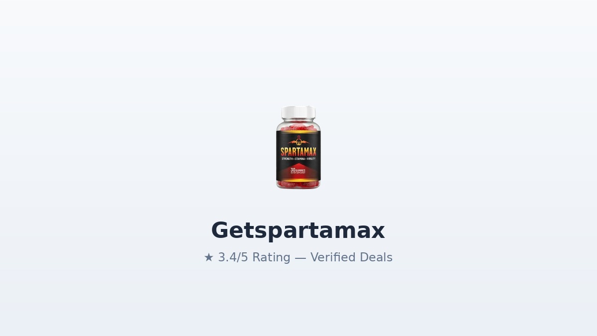 Getspartamax Review 2026: Male Enhancement Gummies Tested