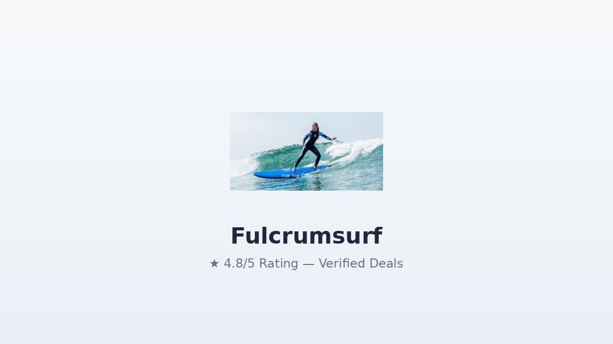 Fulcrumsurf Review 2026: San Diego Coaching Tested & Discount