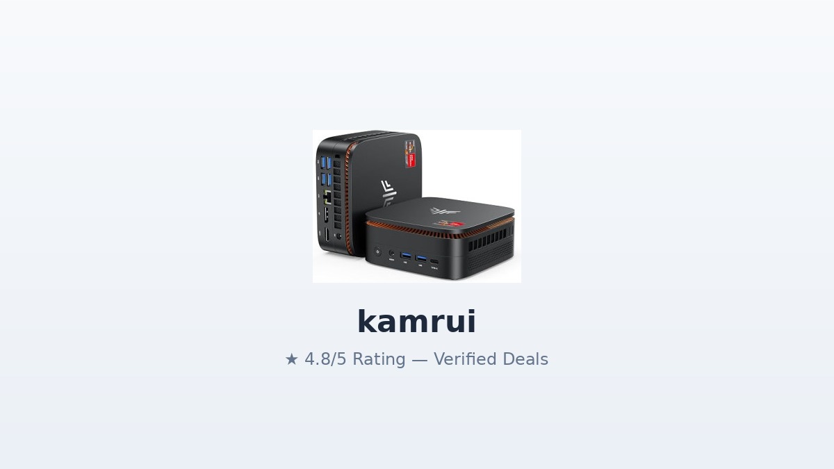 KAMRUI Mini PC Review 2026: Desktop Power in Compact Form Factor