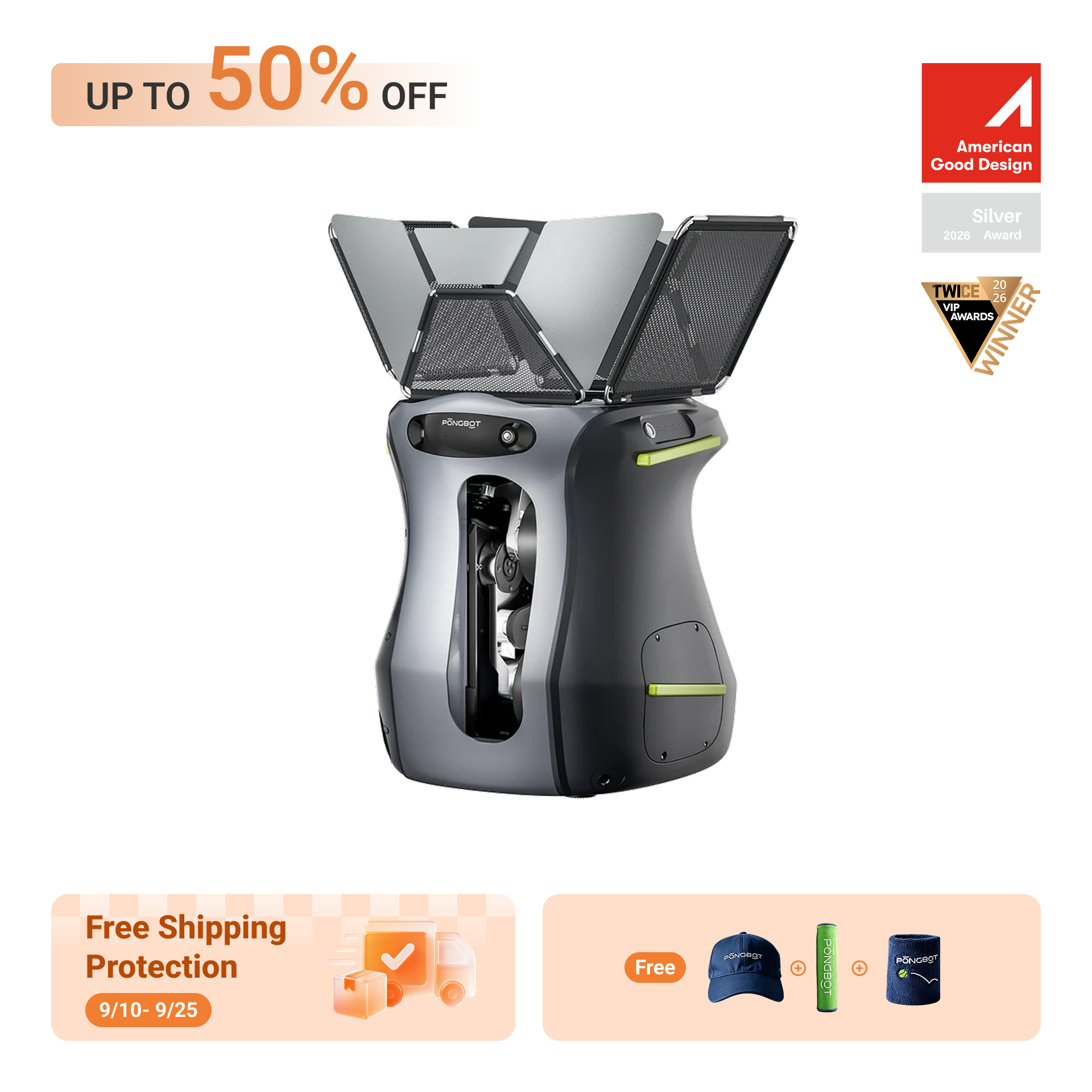 Aura product photo from pongbotsports