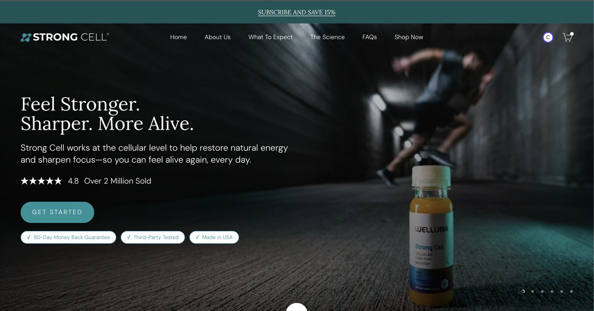 strongcell official store banner