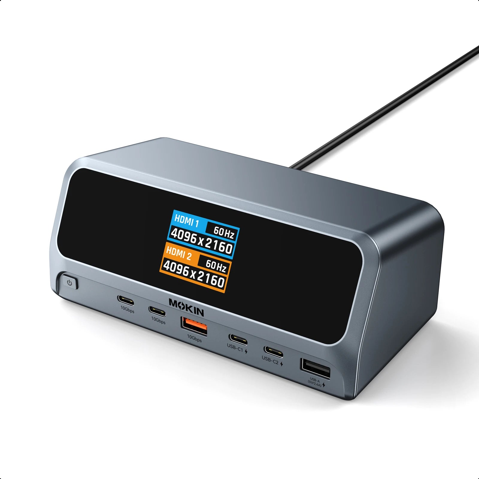 Mokin 13 In 1 Usb C Docking Station With Smart Lcd Display product photo from MOKiN