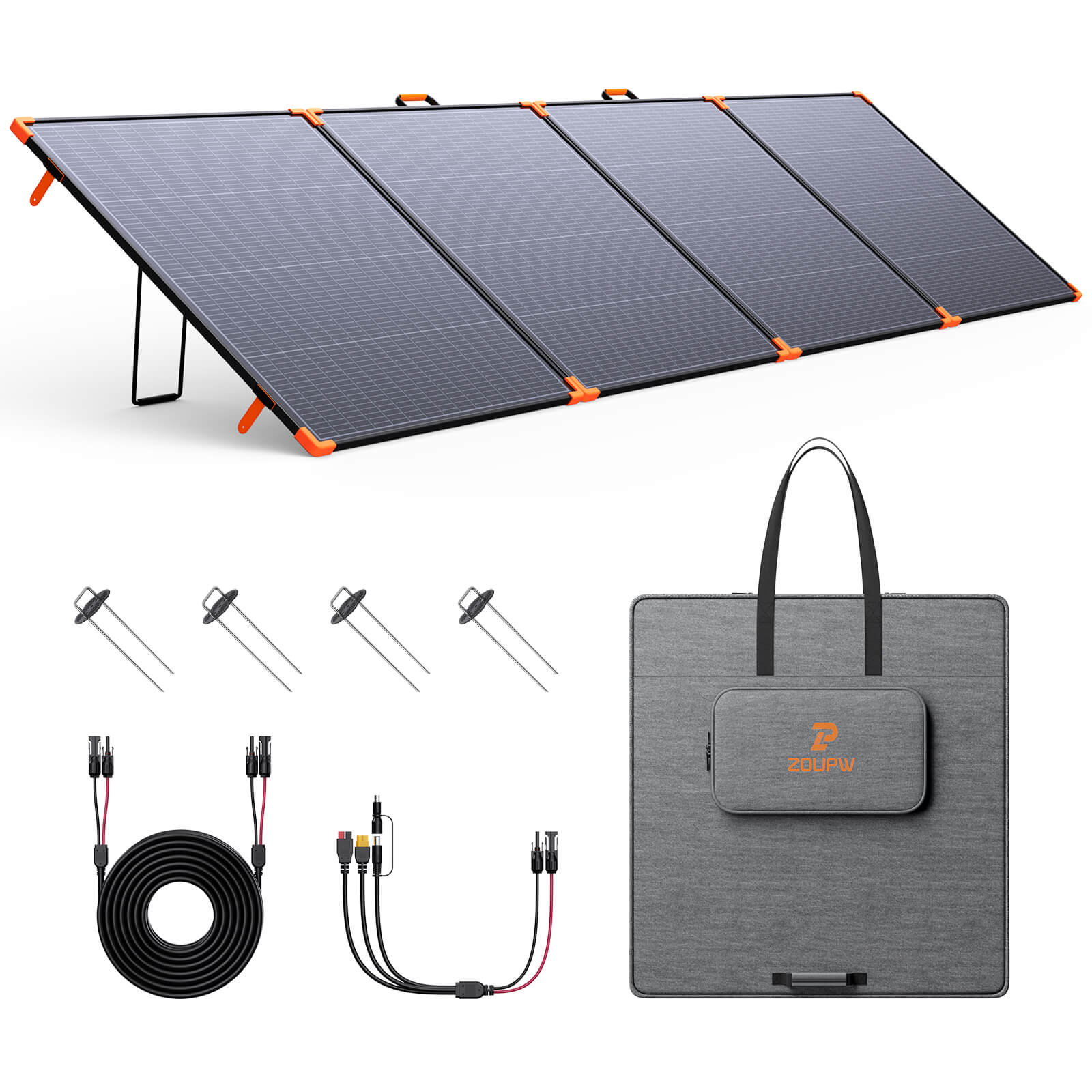 Sale zoupw ZOUPW 430W Bifacial Portable Solar Panel | N-Type 16BB Composite Material $529.99$559.99 product photo from Zoupw