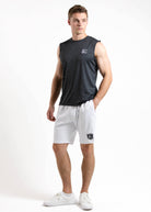 Matisse Sleeveless Shield Tee Heather Grey $64.00 product photo from Leorever