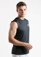 Matisse Sleeveless Shield Tee Indigo Navy $64.00 product photo from Leorever