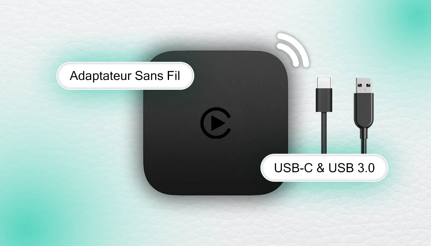 Adaptateur sans fil product photo from Carplaygo