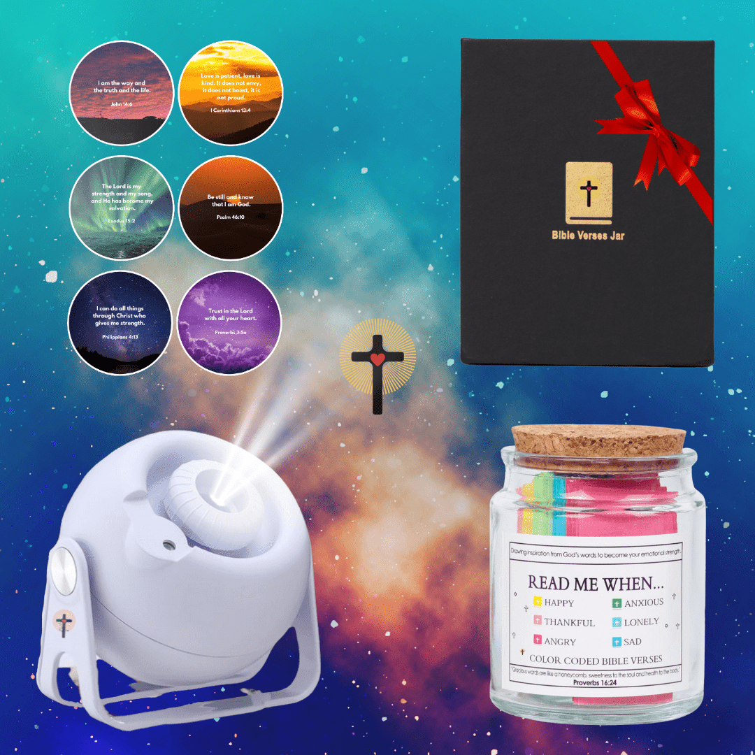 (KIDS GIFTING SET) Learning The Bible (Jar & Projector) product photo from godisabove