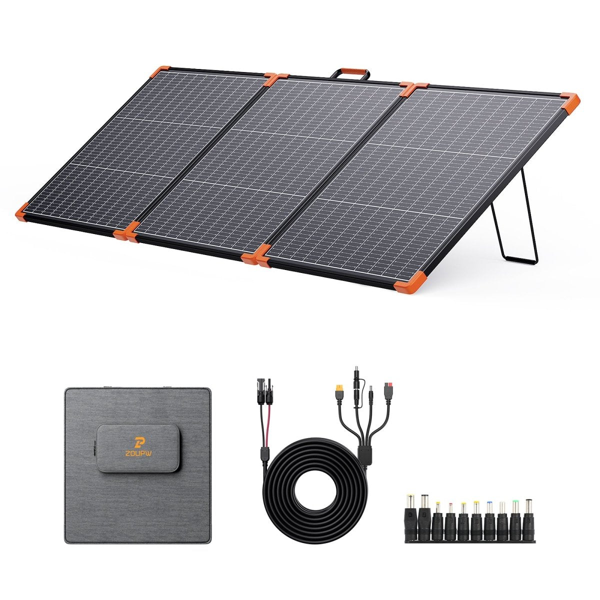 Sale ZOUPW ZOUPW 180W Bifacial Portable Solar Panel | Foldable N-Type 16BB $219.99$286.99 product photo from Zoupw