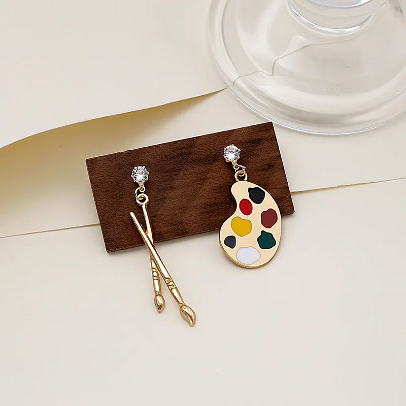 "Palette Dreams" Earrings product photo from qivii